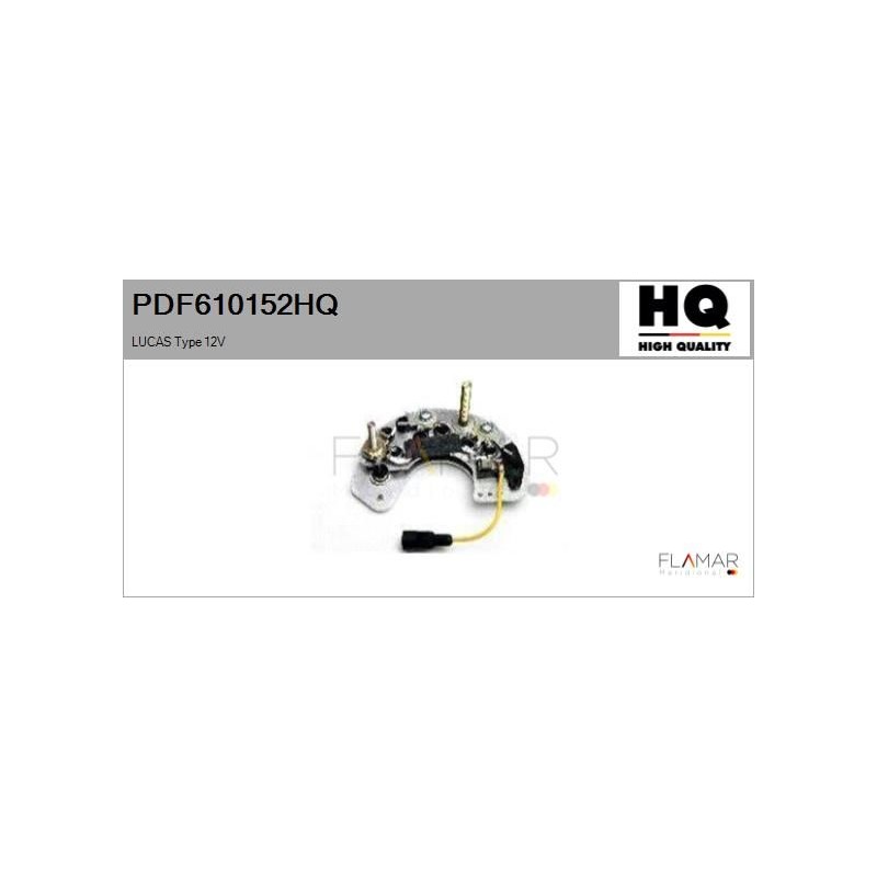FLAMAR PDF610152HQ Rectificador, alternador - 1