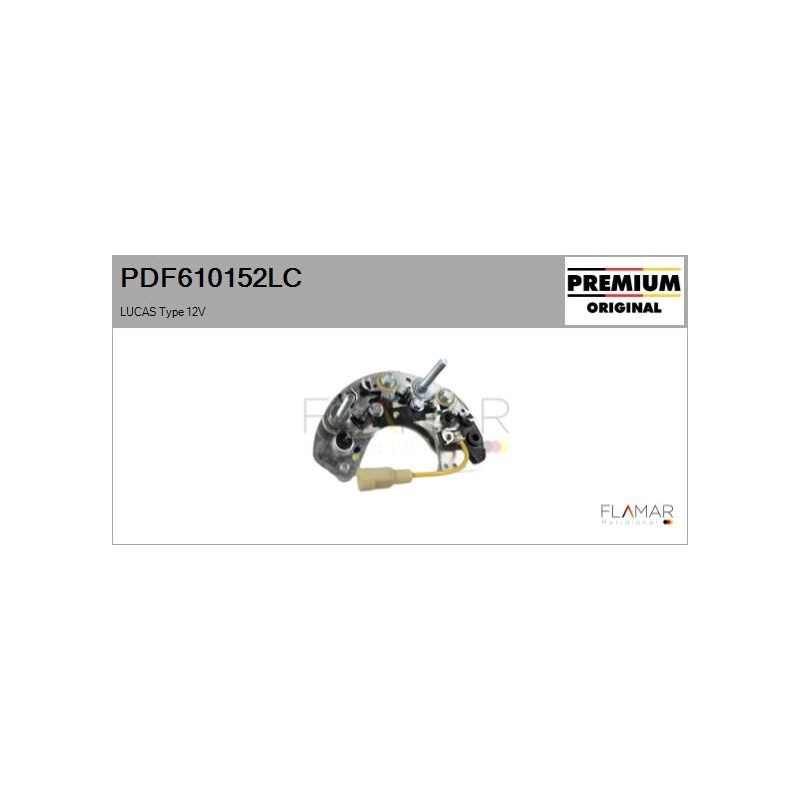 FLAMAR PDF610152LC Rectificador, alternador - 1