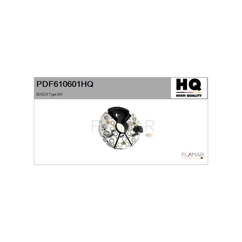 FLAMAR PDF610601HQ Rectificador, alternador - 1