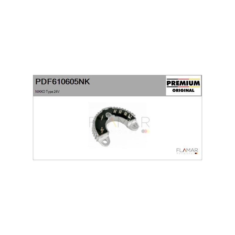 FLAMAR PDF610605NK Rectificador, alternador - 1
