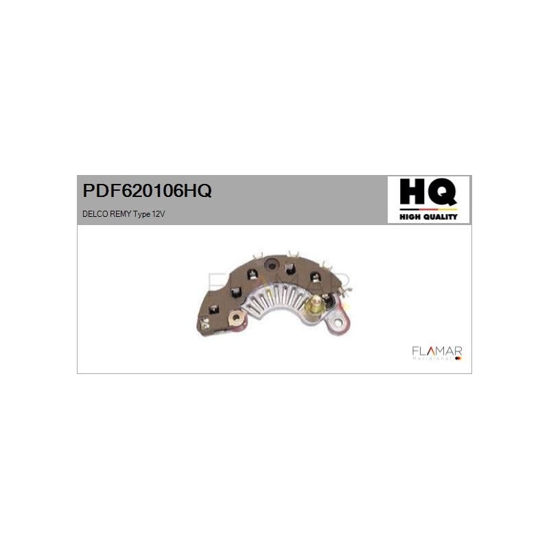 FLAMAR PDF620106HQ Rectificador, alternador - 1