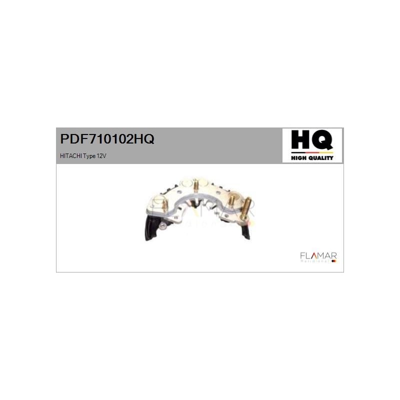 FLAMAR PDF710102HQ Rectificador, alternador - 1