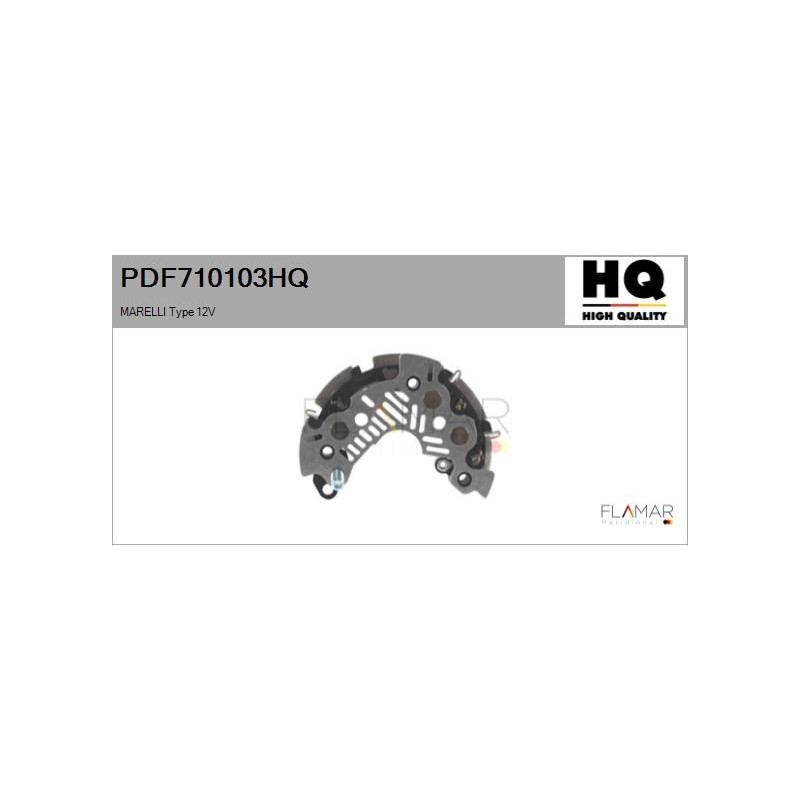 FLAMAR PDF710103HQ Rectificador, alternador - 1