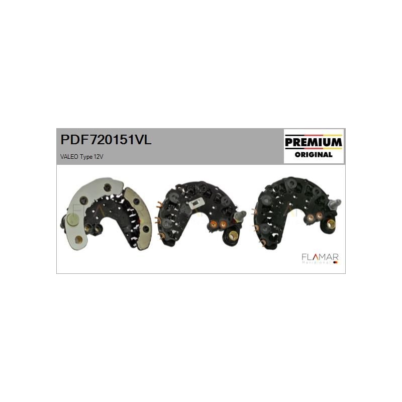 FLAMAR PDF720151VL Rectificador, alternador - 1