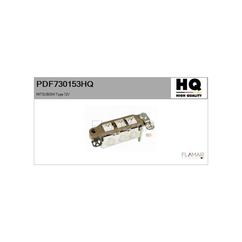 FLAMAR PDF730153HQ Rectificador, alternador - 1