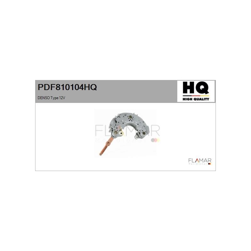 FLAMAR PDF810104HQ Rectificador, alternador - 1
