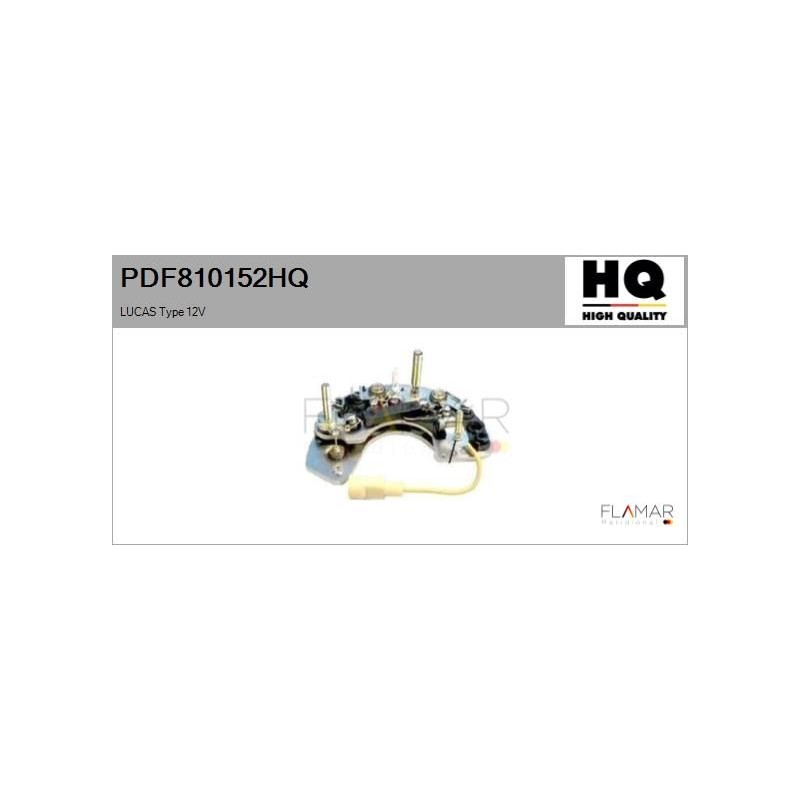 FLAMAR PDF810152HQ Rectificador, alternador - 1