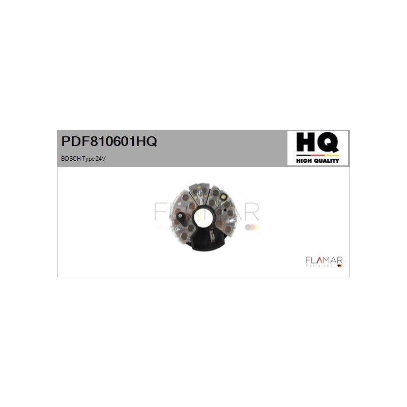 FLAMAR PDF810601HQ Rectificador, alternador - 1