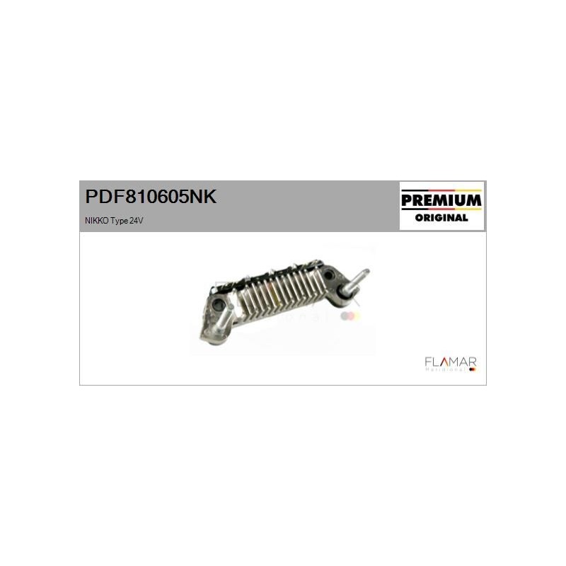 FLAMAR PDF810605NK Rectificador, alternador - 1