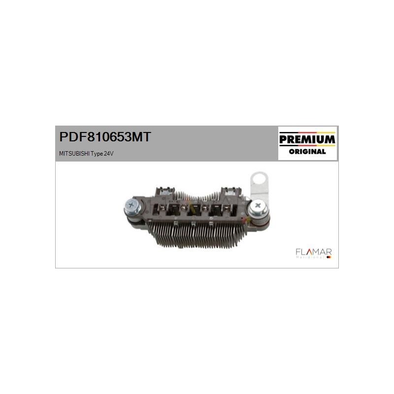 FLAMAR PDF810653MT Rectificador, alternador - 1