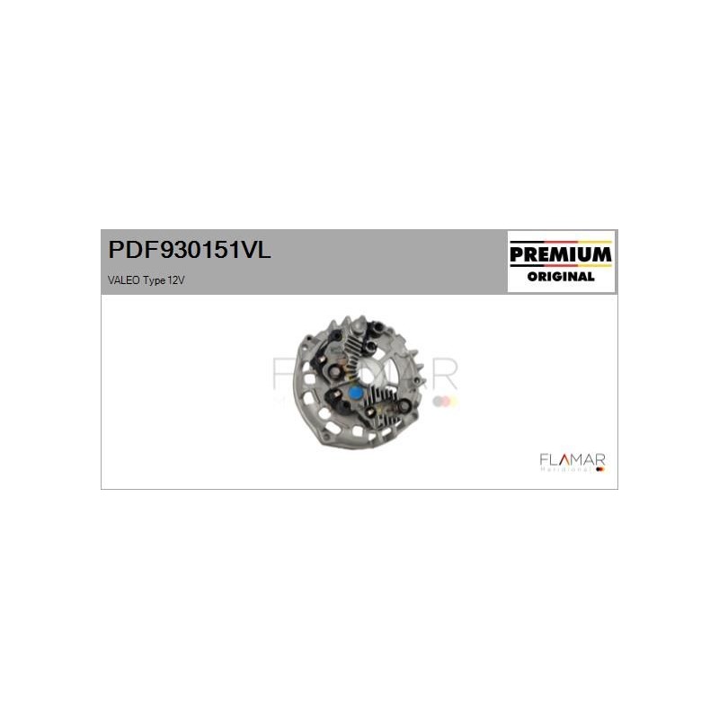 FLAMAR PDF930151VL Rectificador, alternador - 1