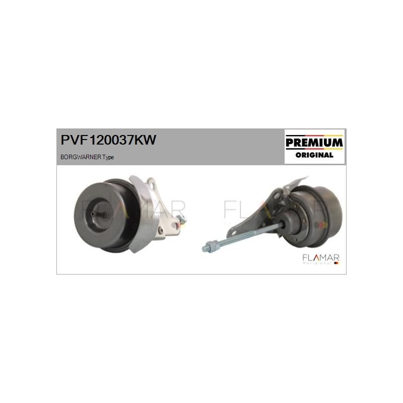 FLAMAR PVF120037KW Actuador, turbocompresor - 1