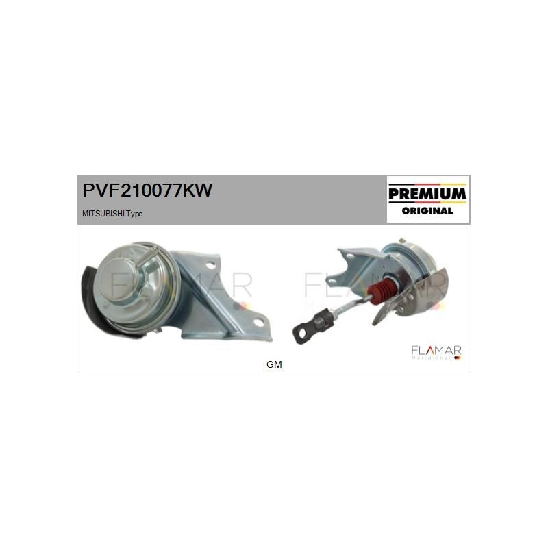 FLAMAR PVF210077KW Actuador, turbocompresor - 1