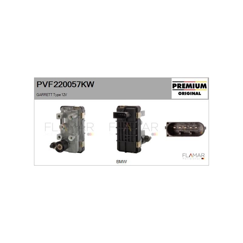 FLAMAR PVF220057KW Actuador, turbocompresor - 1