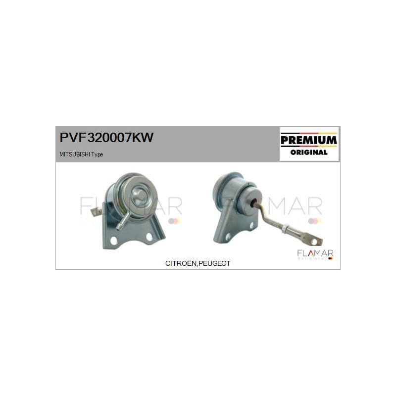 FLAMAR PVF320007KW Actuador, turbocompresor - 1