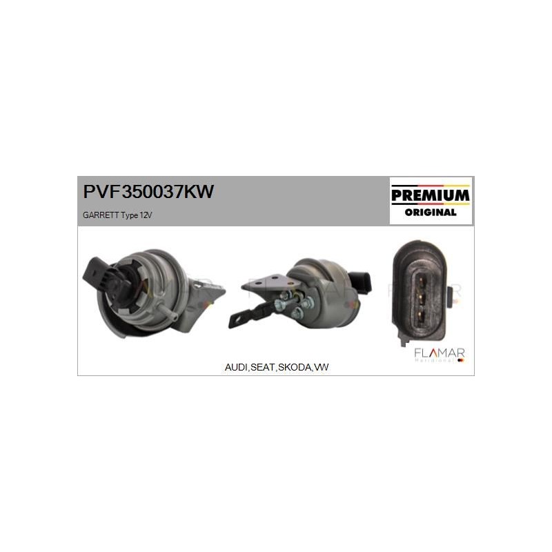 FLAMAR PVF350037KW Actuador, turbocompresor - 1