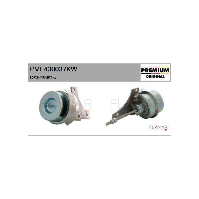 FLAMAR PVF430037KW Actuador, turbocompresor - 1