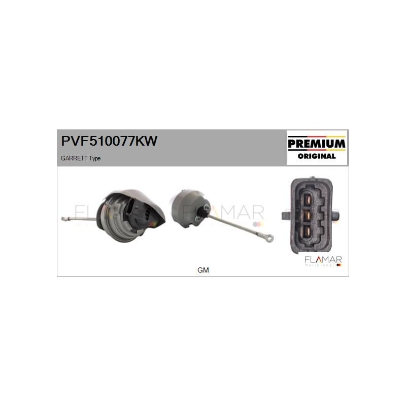 FLAMAR PVF510077KW Actuador, turbocompresor - 1