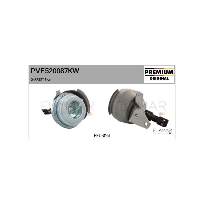 FLAMAR PVF520087KW Actuador, turbocompresor - 1