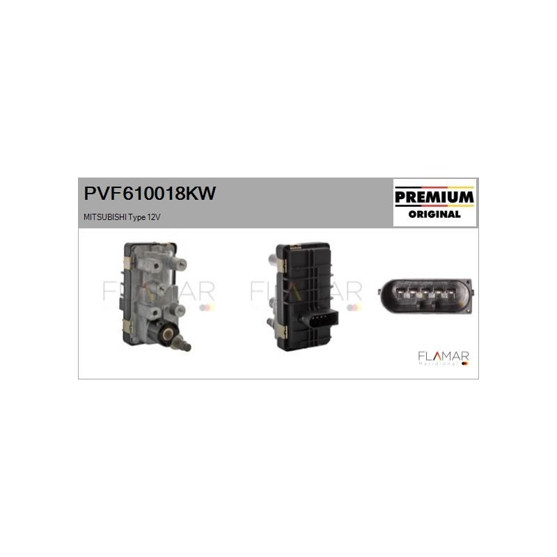 FLAMAR PVF610018KW Actuador, turbocompresor - 1