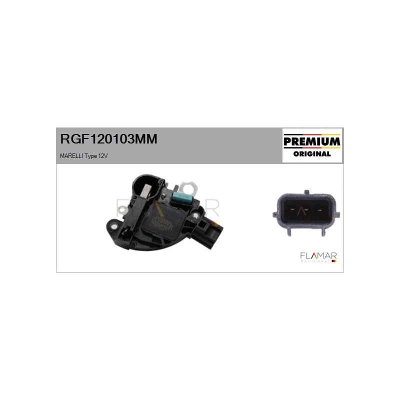 FLAMAR RGF120103MM Regulador del alternador - 1