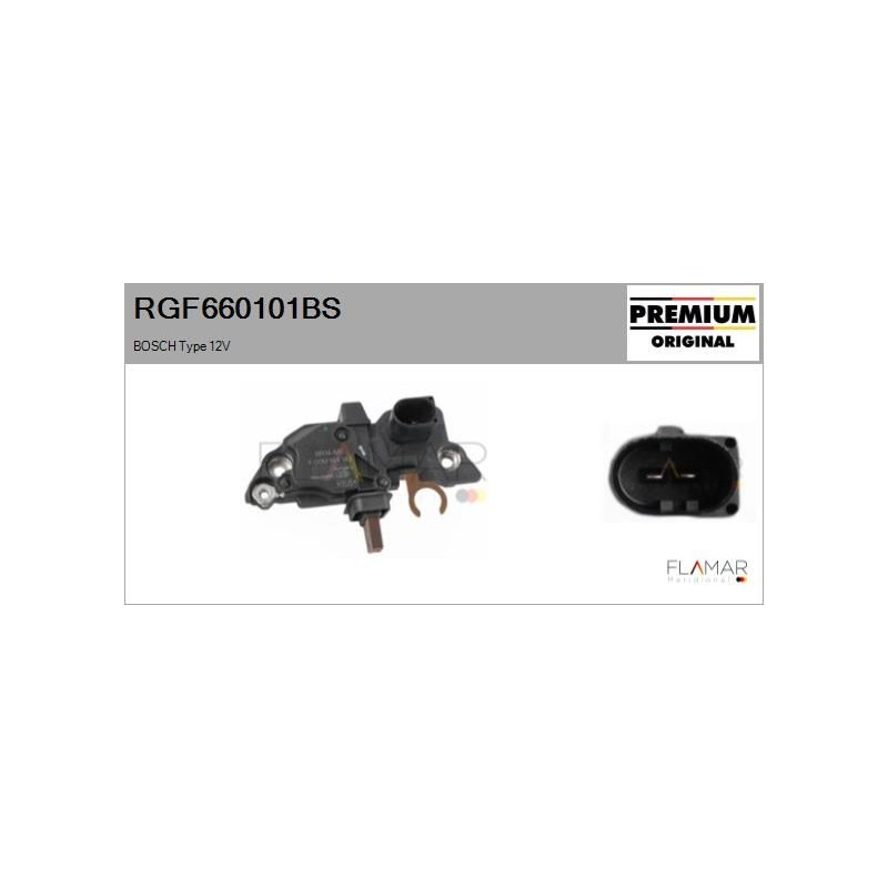 FLAMAR RGF660101BS Regulador del alternador - 1