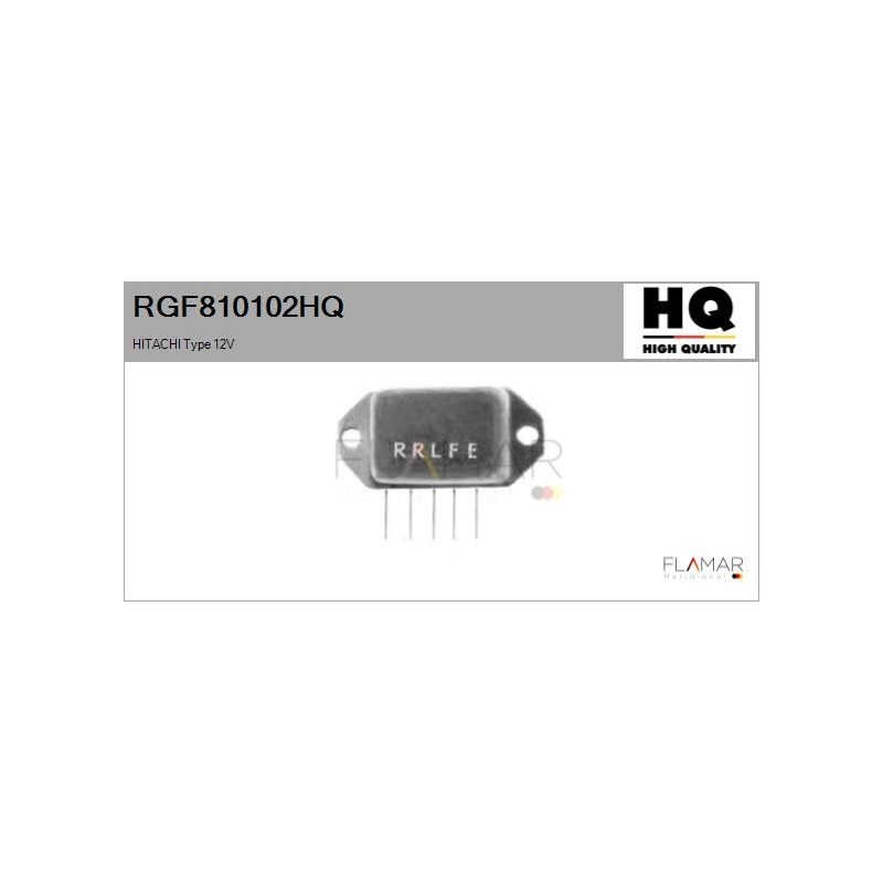 FLAMAR RGF810102HQ Regulador del alternador - 1