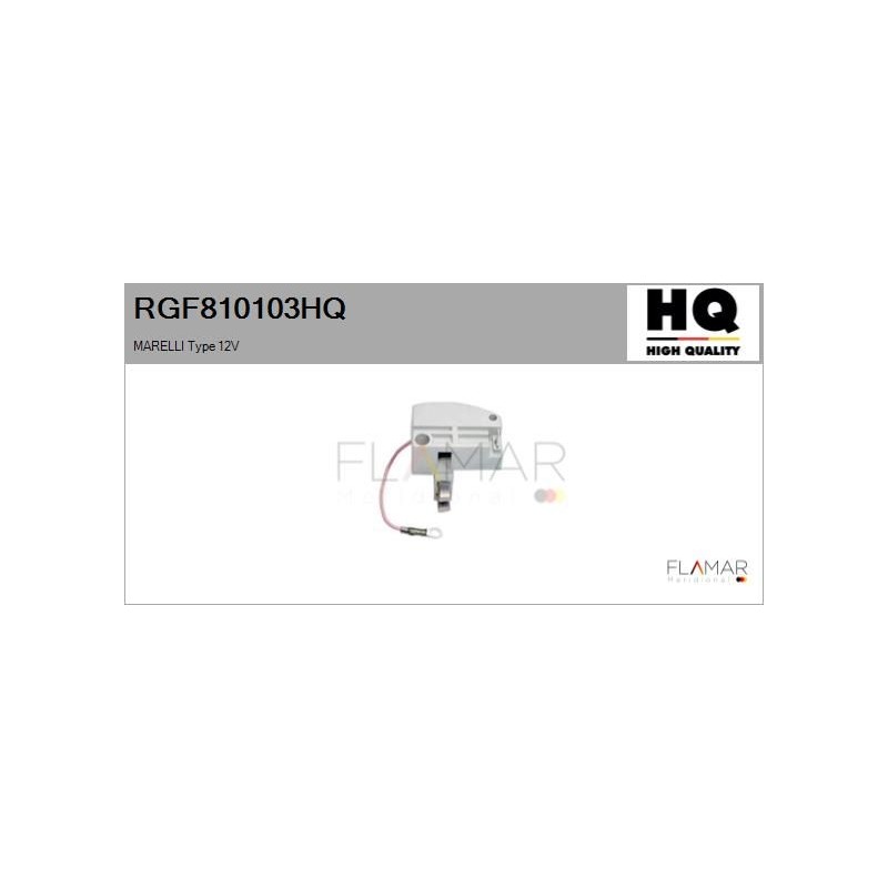 FLAMAR RGF810103HQ Regulador del alternador - 1