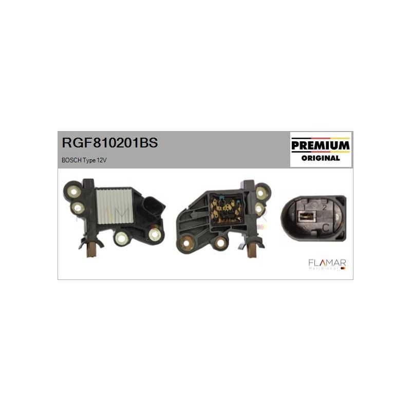FLAMAR RGF810201BS Regulador del alternador - 1
