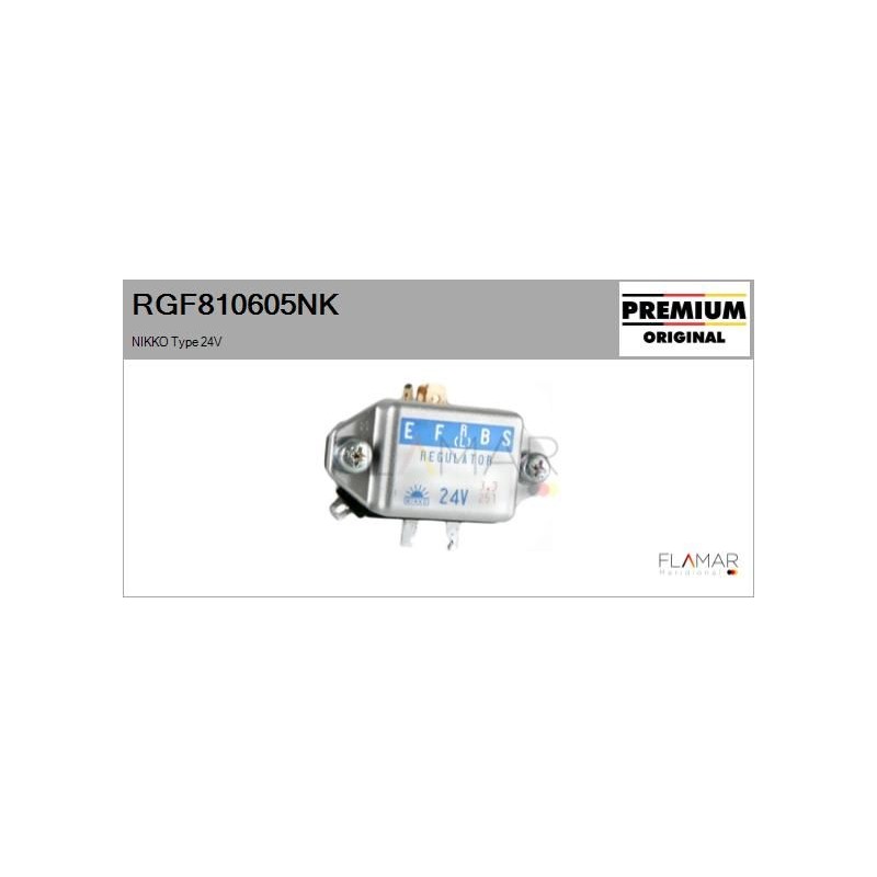 FLAMAR RGF810605NK Regulador del alternador - 1