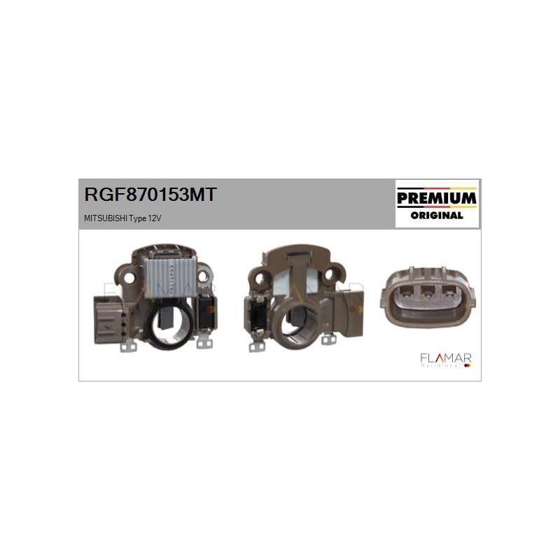 FLAMAR RGF870153MT Regulador del alternador - 1