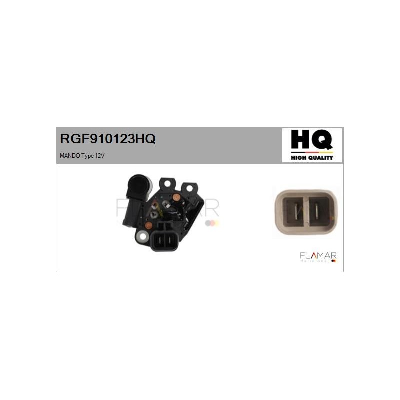 FLAMAR RGF910123HQ Regulador del alternador - 1