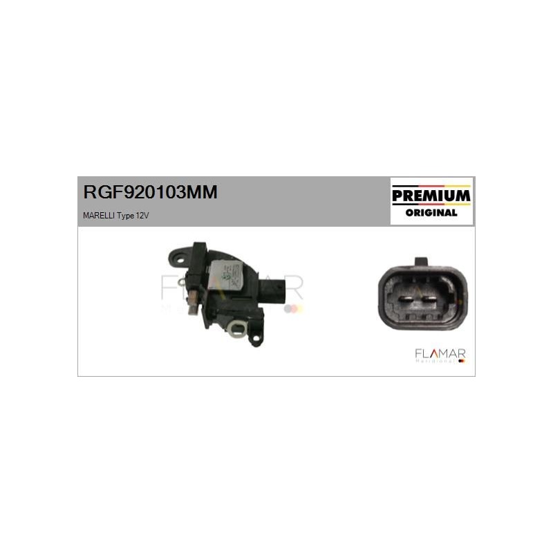 FLAMAR RGF920103MM Regulador del alternador - 1