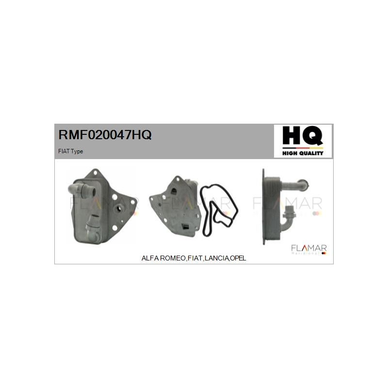 FLAMAR RMF020047HQ Radiador de aceite, aceite motor - 1