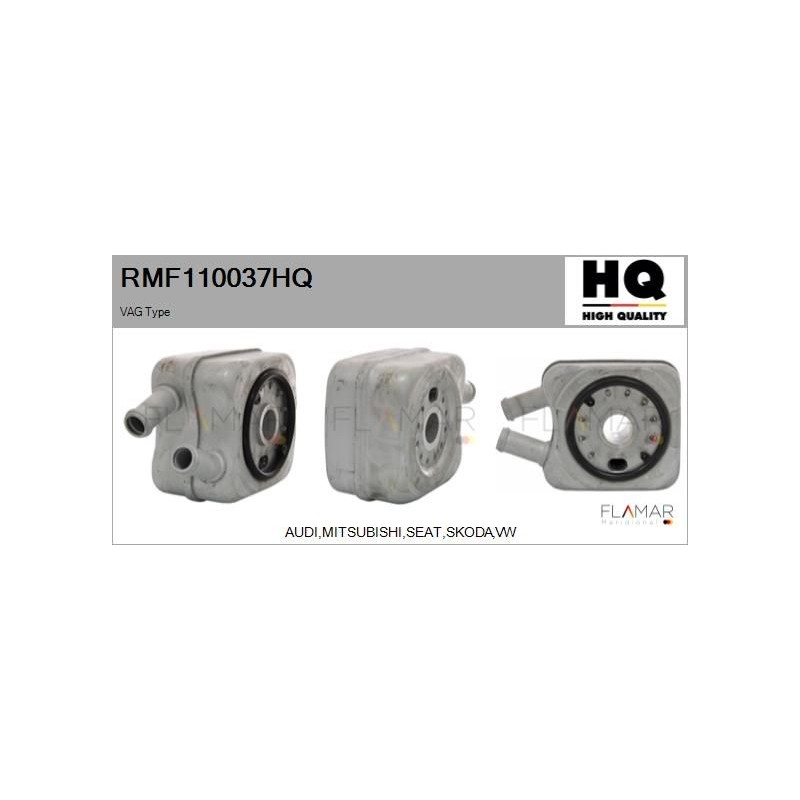 FLAMAR RMF110037HQ Radiador de aceite, aceite motor - 1