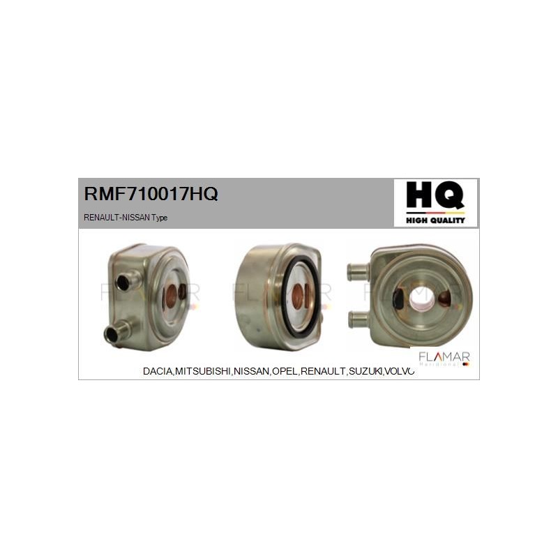FLAMAR RMF710017HQ Radiador de aceite, aceite motor - 1