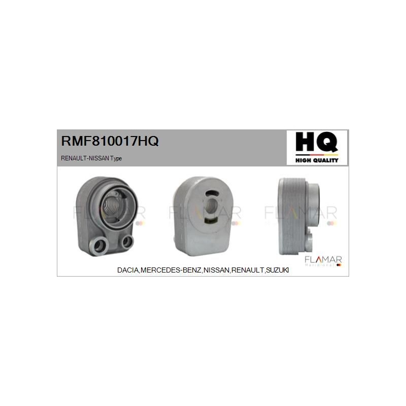 FLAMAR RMF810017HQ Radiador de aceite, aceite motor - 1