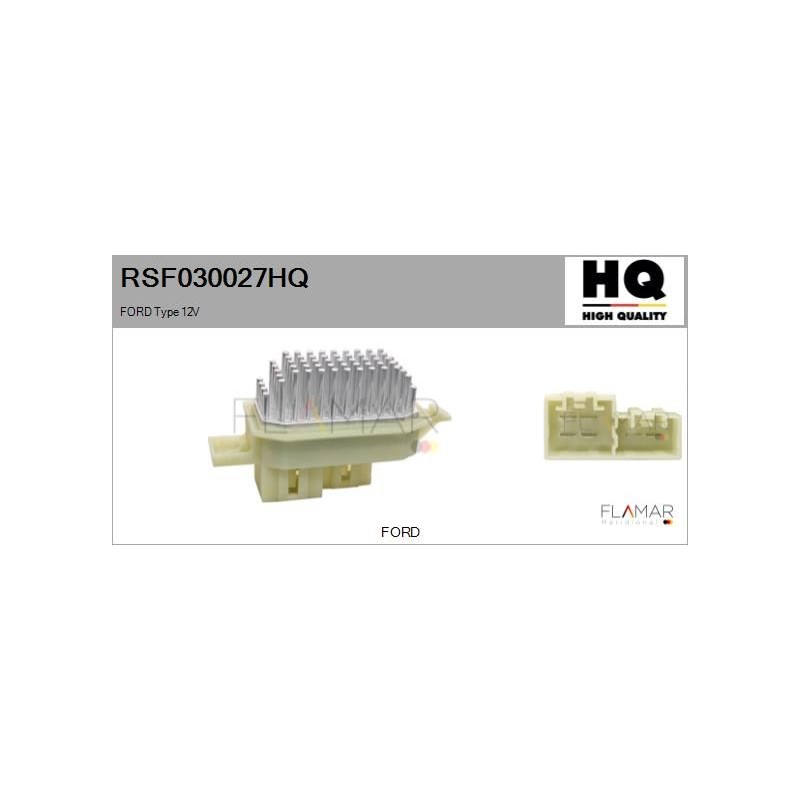 FLAMAR RSF030027HQ Resitencia, ventilador habitáculo - 1