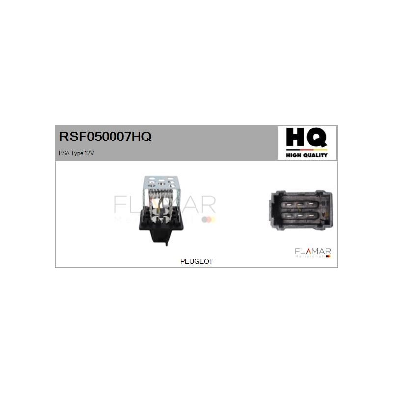 FLAMAR RSF050007HQ Resitencia, ventilador habitáculo - 1