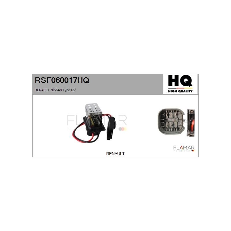 FLAMAR RSF060017HQ Resitencia, ventilador habitáculo - 1
