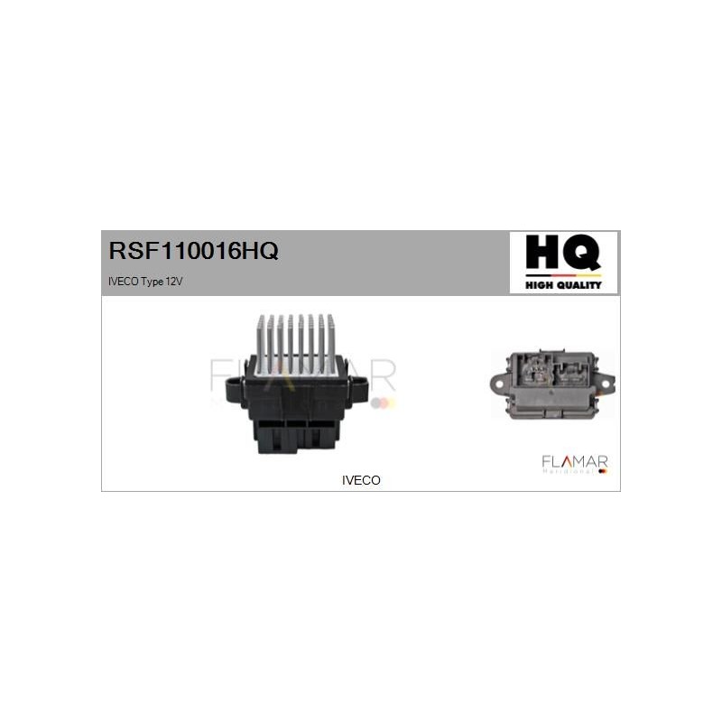 FLAMAR RSF110016HQ Resitencia, ventilador habitáculo - 1