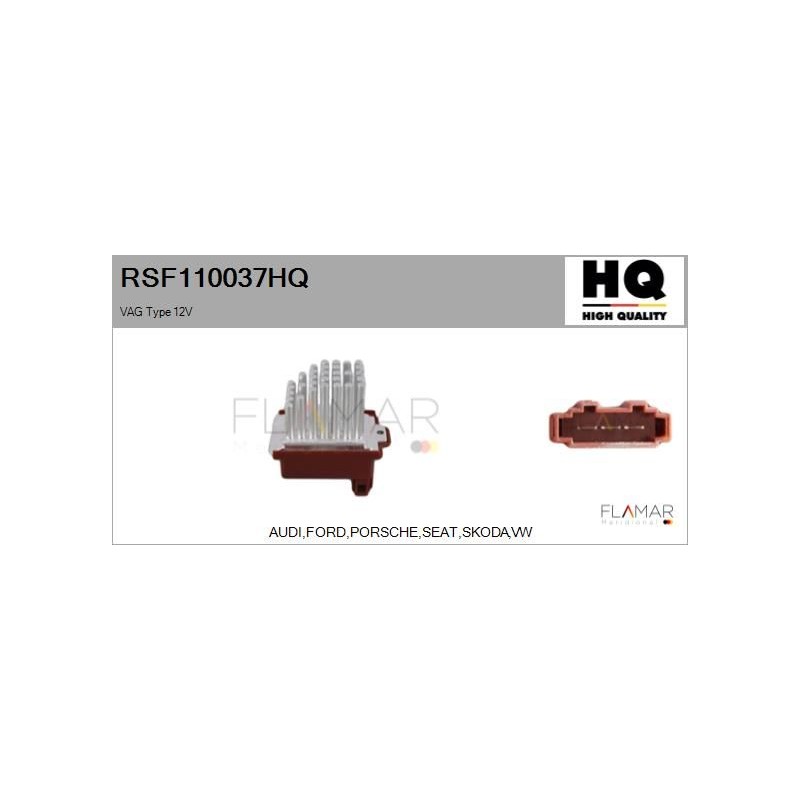 FLAMAR RSF110037HQ Resitencia, ventilador habitáculo - 1