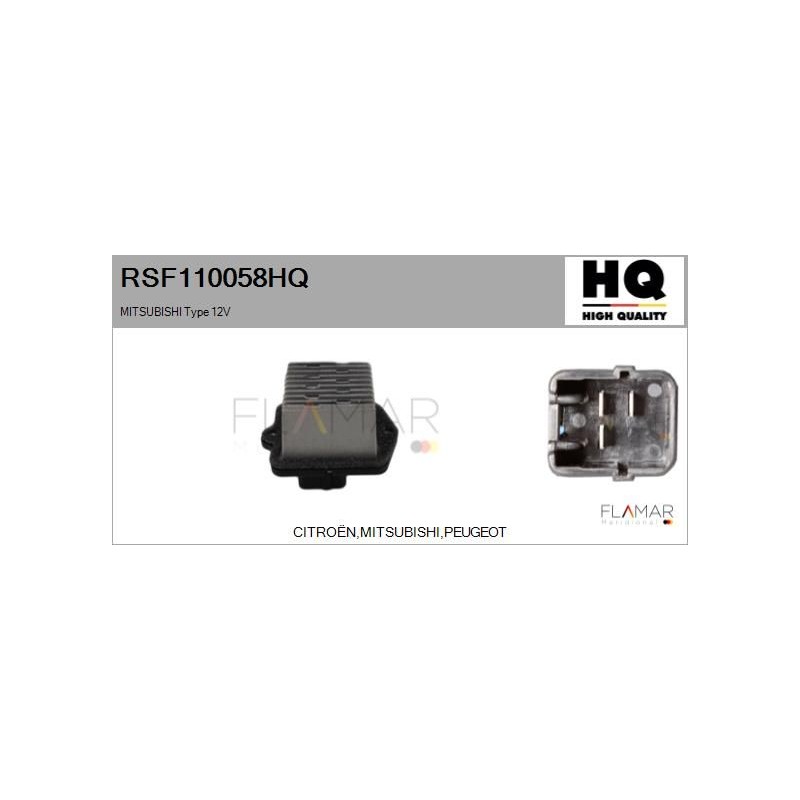 FLAMAR RSF110058HQ Resitencia, ventilador habitáculo - 1