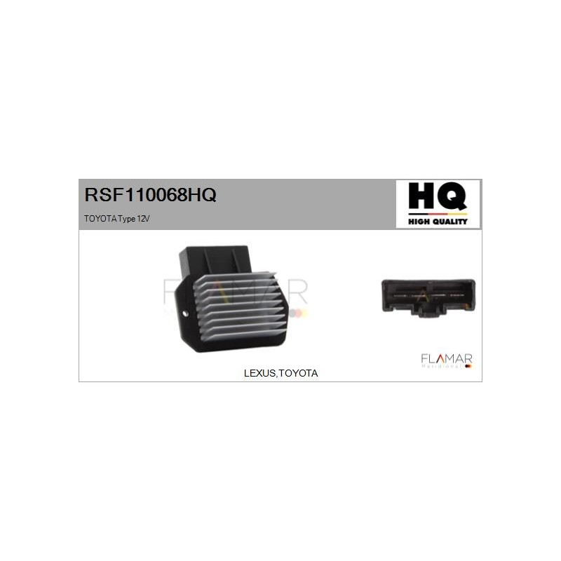 FLAMAR RSF110068HQ Resitencia, ventilador habitáculo - 1