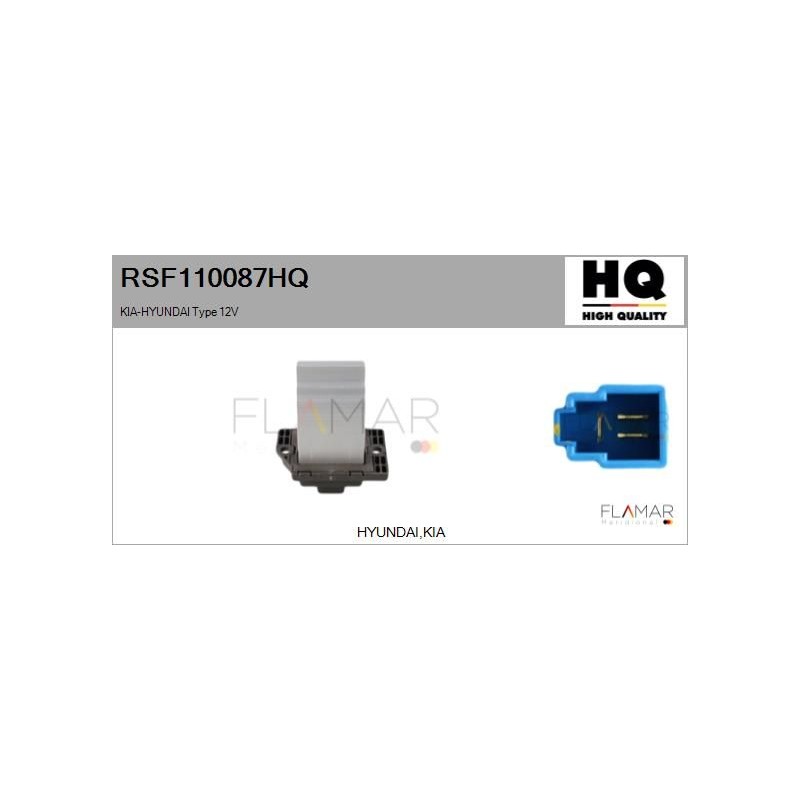 FLAMAR RSF110087HQ Resitencia, ventilador habitáculo - 1