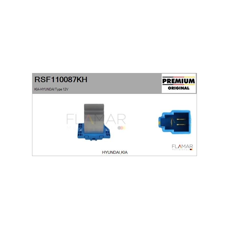 FLAMAR RSF110087KH Resitencia, ventilador habitáculo - 1