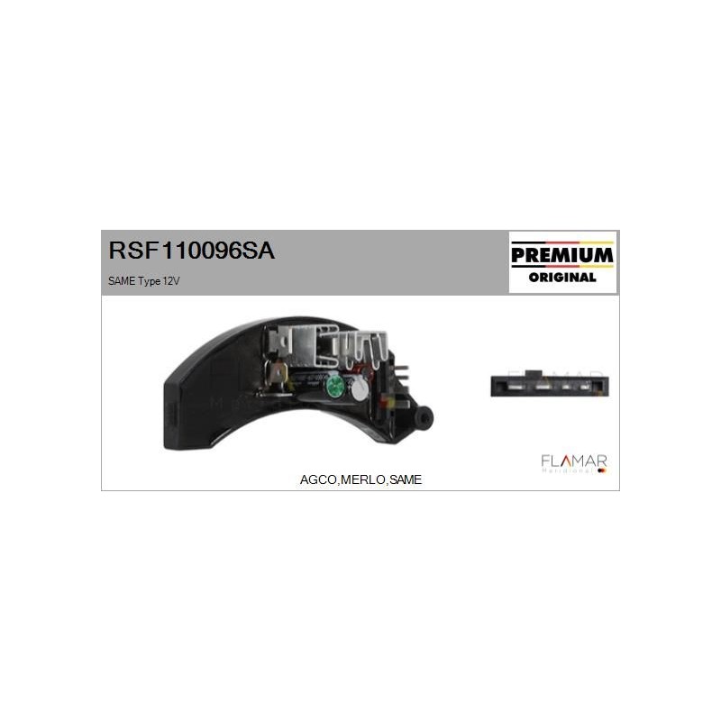 FLAMAR RSF110096SA Resitencia, ventilador habitáculo - 1