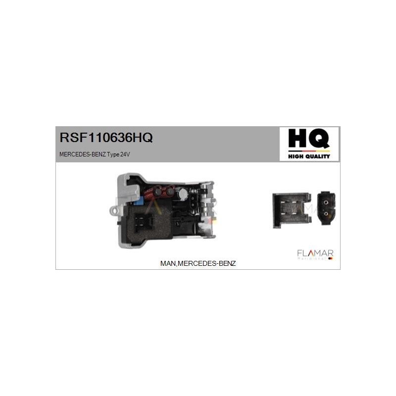 FLAMAR RSF110636HQ Resitencia, ventilador habitáculo - 1
