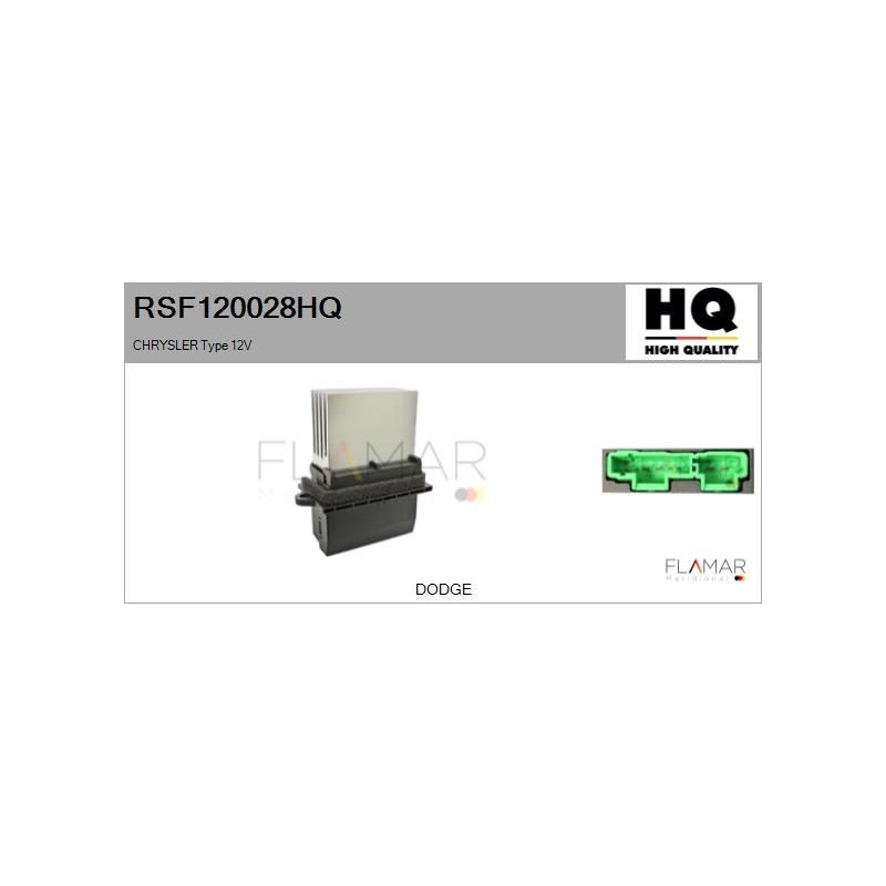 FLAMAR RSF120028HQ Resitencia, ventilador habitáculo - 1