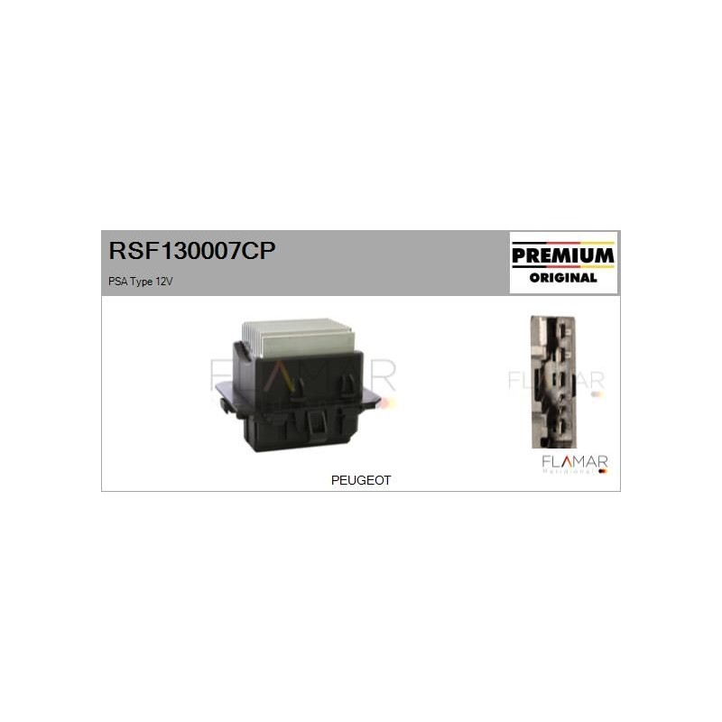 FLAMAR RSF130007CP Resitencia, ventilador habitáculo - 1
